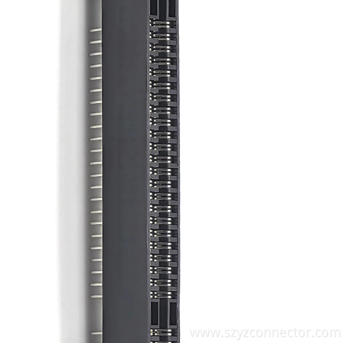 Super Nintendo Plug Straight DIP Black Plastic 2*31PssSuper Plug Straight DIP Black Plastic 2*31Pv